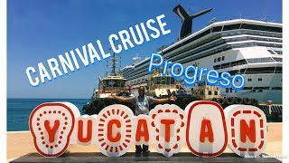 Yucatan Progreso 2018 Quick Look Carnival Cruise [upl. by Swiercz]