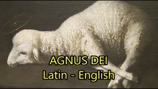 Agnus Dei  Samuel Barber  English lyrics [upl. by Anana712]