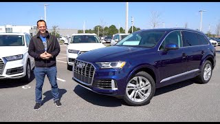 Is the updated 2020 Audi Q7 a BETTER midsize 3row luxury SUV [upl. by Stanislaw]