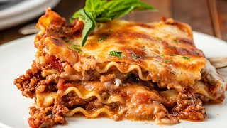 Best Lasagna Recipe with Bechamel [upl. by Weide964]