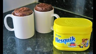 Recette 145  Nesquik Mug Cake [upl. by Arnaud]