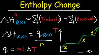 Enthalpy Change of Reaction amp Formation  Thermochemistry amp Calorimetry Practice Problems [upl. by Enyahs6]