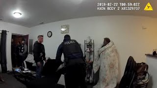 Bodycam video shows police raid wrong house mayor apologizes to victim  ABC7 Chicago [upl. by Yrdnal]