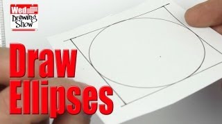 How to Draw Ellipses  The Wednesday Drawing Show [upl. by Harlin]