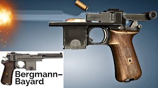 3D How the Bergmann–Bayard Pistol works [upl. by Amorette]