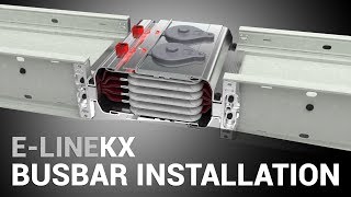 Busbar Trunking Installation  ELine KX  EAE Elektrik [upl. by Sauls]