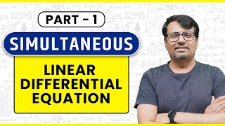 Differential Equation  Simultaneous Linear Differential Equation [upl. by Ariait]