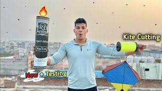 New mono kite faiter manja Testing  Kite Cutting  Kites Vlog [upl. by Julienne]