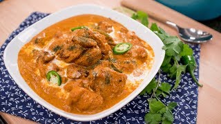 Butter Chicken Recipe Murgh Makhani  Pais Kitchen [upl. by Otis]