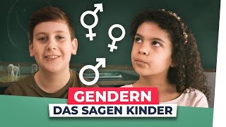 GenderSprache Das sagen Kinder [upl. by Lidstone]