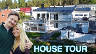 VISAR UPP VÅRAT DRÖMHUS  House tour [upl. by Atwater]