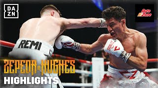 FIGHT HIGHLIGHTS  William Zepeda vs Maxi Hughes [upl. by Capriola]