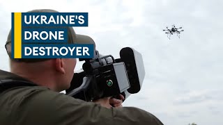 The antidrone gun giving Ukraine an advantage over Russia [upl. by Lee]