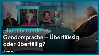 phoenix runde quotGendersprache – Überflüssig oder überfälligquot am 25022021 [upl. by Leksehc]