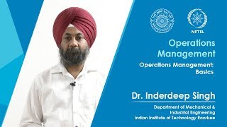 Lecture 01 Operations Management Basics [upl. by Eniamej]