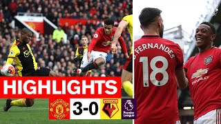 Highlights  Manchester United 30 Watford  Premier League 201920 [upl. by Ann]