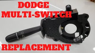 Dodge MultiSwitch Replacement [upl. by Sinnelg]