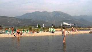 Airport Tivat  On the beach [upl. by Ragas790]