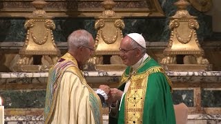 When the Pope met the Archbishop [upl. by Aynatan]