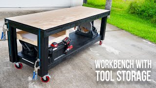 How to make A Workbench  DIY WOODWORKING [upl. by Bee]