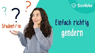 Einfach richtig gendern – so geht‘s  Scribbr 🎓 [upl. by Hare667]