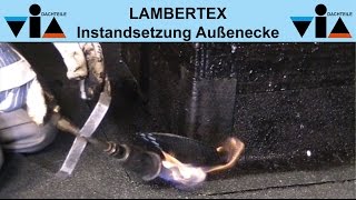 Ausbildung einer Außenecke  LAMBERTEX [upl. by Aciram261]