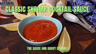 Classic Red Cocktail Sauce  Shrimp Cocktail  Cocktail Sauce  Cocktail Sauce Recipe [upl. by Marston195]