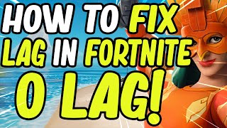 How To Fix Lag In Fortnite Chapter 2 Season 2 PC and ConsoleLess Lag [upl. by Ayamahs]