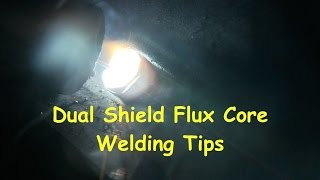 Dual Shield Flux Core Welding Basics [upl. by Natsirhc]