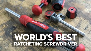 REVIEW Inside Look at Worlds Best Ratcheting Screwdriver [upl. by Akeyla]