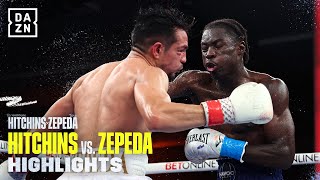 FULL CARD HIGHLIGHTS  Hitchins vs Zepeda [upl. by Anina775]