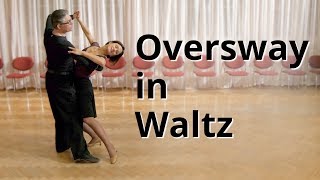 Line Figures  Oversway in Waltz  Basic Routine [upl. by Ennagroeg]