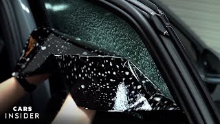 How Car Windows Are Tinted  Insider Cars [upl. by Bikales651]