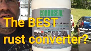 Corroseal Rust Converter Test Application and Results [upl. by Cleve]