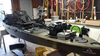 My Ascend FS128T fishing kayak modifications [upl. by Rebmyk]