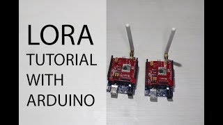 How to use Lora with an arduino and how to send sensor data [upl. by Whitver963]