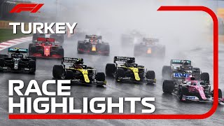 2020 Turkish Grand Prix Race Highlights [upl. by Emilio394]