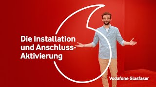 Vodafone Glasfaser Vom Anschluss bis zum Router [upl. by Kay]