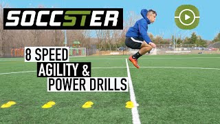 8 Exercises to Improve Speed Agility amp Power [upl. by Cirred]