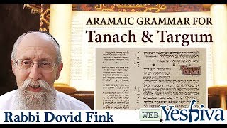 Aramaic Grammar for Tanach amp Targum Part 1 [upl. by Yennaiv]