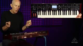 DeepMind 12 Arpeggiator Chord Modes and Control Sequencer [upl. by Akirdnwahs]