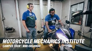 Visit Motorcycle Mechanics Institute MMI in Orlando FL Motorcycle Programs amp Campus Tour [upl. by Sophi390]