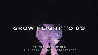 Instant Growth Spurt Height 63quot  Subliminal Silent [upl. by Zulema]