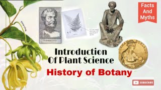 Plant Science An Introduction to Botany History of Plant Science Biology  A Blooming History [upl. by Adanama]