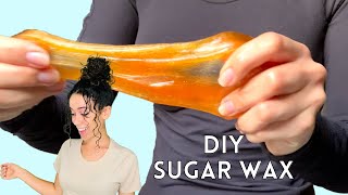 DIY BRAZILIAN WAX  Making sugar wax at home  EASY [upl. by Ecidnak328]