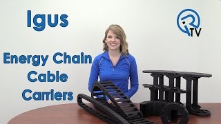 Igus Energy Chain Cable Carriers [upl. by Dnalloh511]