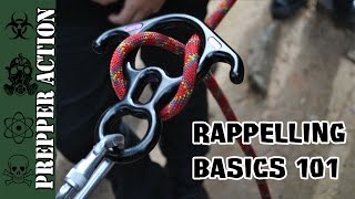 Rappelling basics 101 [upl. by Etnauq]