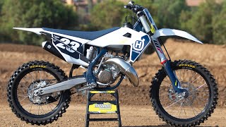 2022 Husqvarna TC125 Two Stroke TESTED  Motocross Action Magazine [upl. by Switzer]