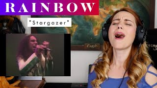 Rainbow quotStargazerquot REACTION amp ANALYSIS by Vocal Coach  Opera Singer [upl. by Ahsain]