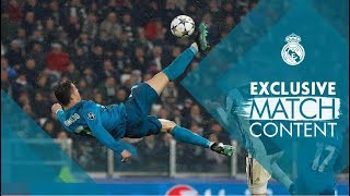 Juventus 0  3 Real Madrid  Exclusive VICTORY footage in Turin [upl. by Gav]